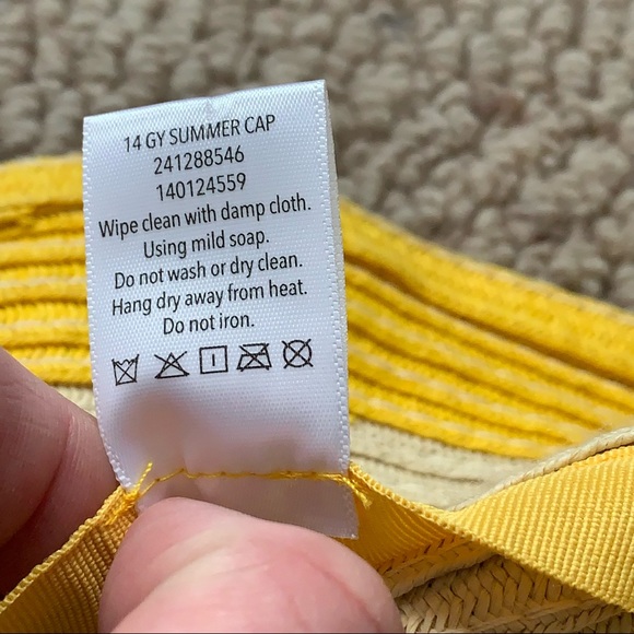 Gymboree Kid Girl Large Brim Straw Hat 🌼 Size Large (10-12) - Picture 8 of 10